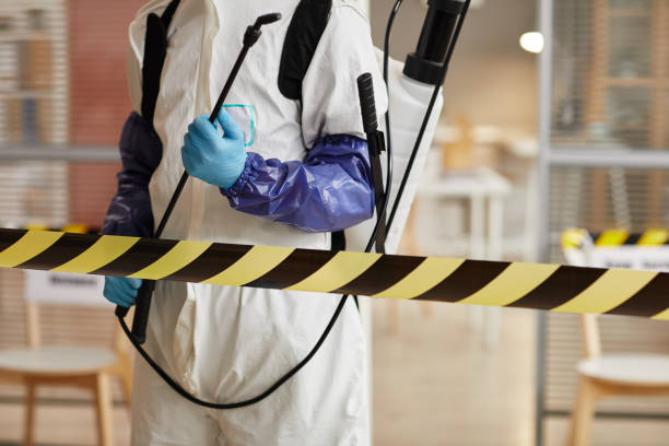 Professional Blood Cleanup technician working in McDade, TX